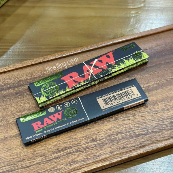 110MM-RAW-Black-OrganicHemp-Kingsize