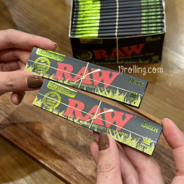 110MM-RAW-Black-OrganicHemp-Kingsize
