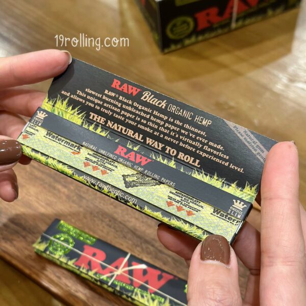 110MM-RAW-Black-OrganicHemp-Kingsize