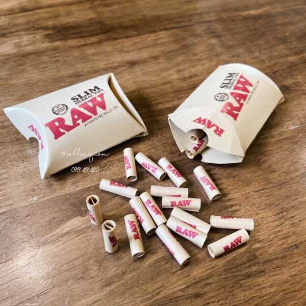 RAW Pre-Rolled-Slim-Herbal-Tips-Tip-RAW-Cuôn-Sẵn
