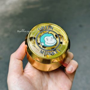 63MM-Green-Monkey-Gold-Grinder-4-Piece