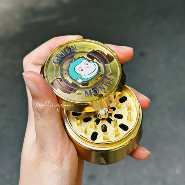 63MM-Green-Monkey-Gold-Grinder-4-Piece