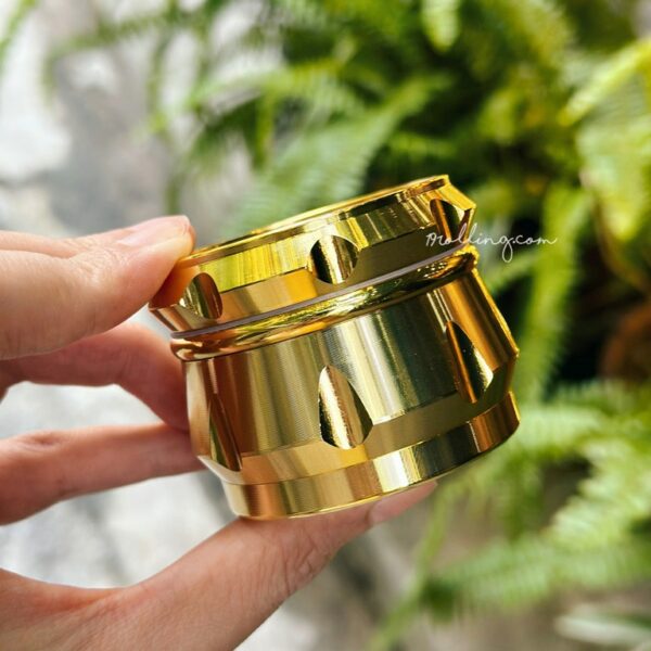 63MM-Green-Monkey-Gold-Grinder-4-Piece