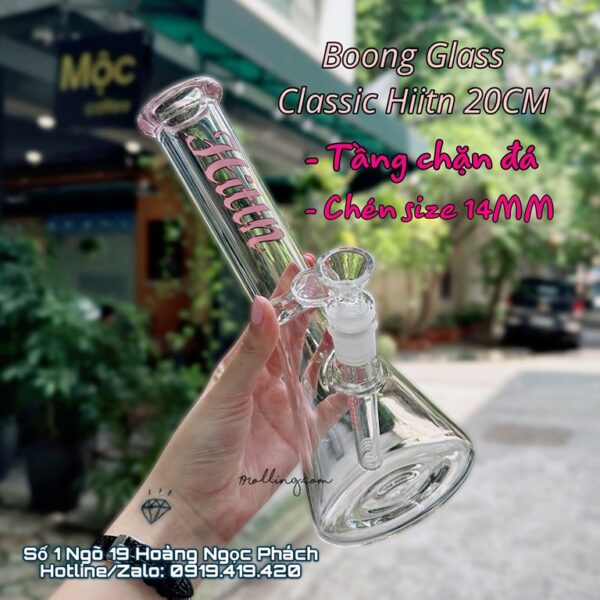 Boong-Glass-Classic-Đế-Bầu-Hiitn-20CM