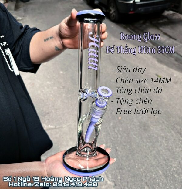 Boong-Glass-Classic-Đế-Thẳng-Hiitn-35CM