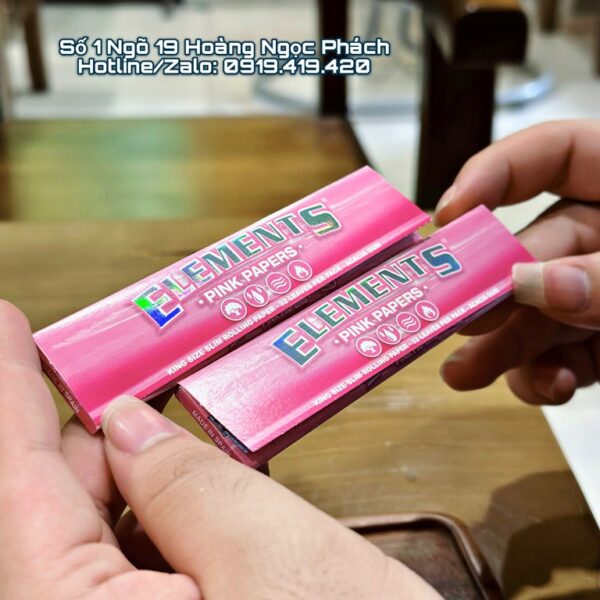 110MM-Elements-Pink-Papers-Kingsize-Slim