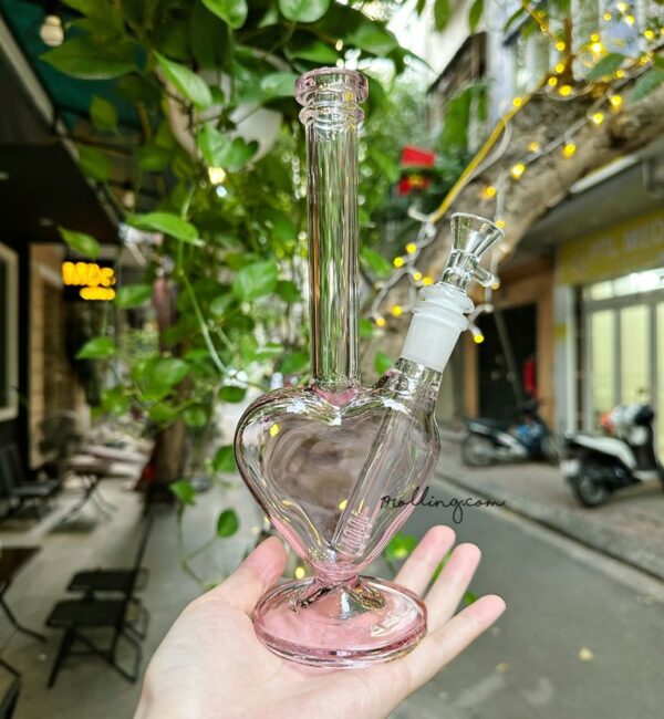 Boong-Glass-Pink-Heart-25CM