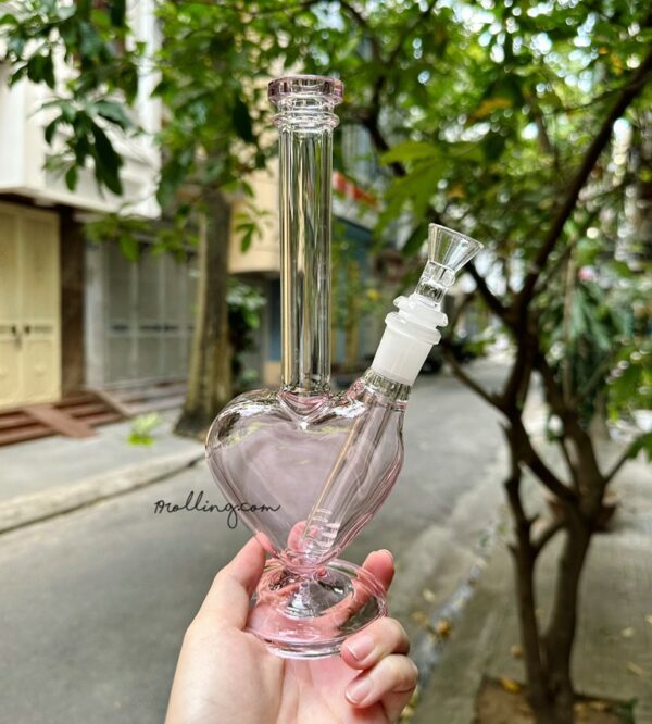 Boong-Glass-Pink-Heart-25CM