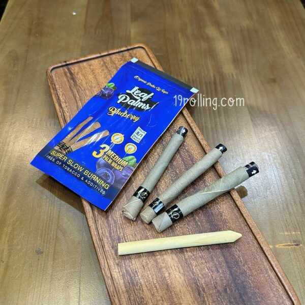 Leaf Palms-Pack-3-Điếu-BlueBerry