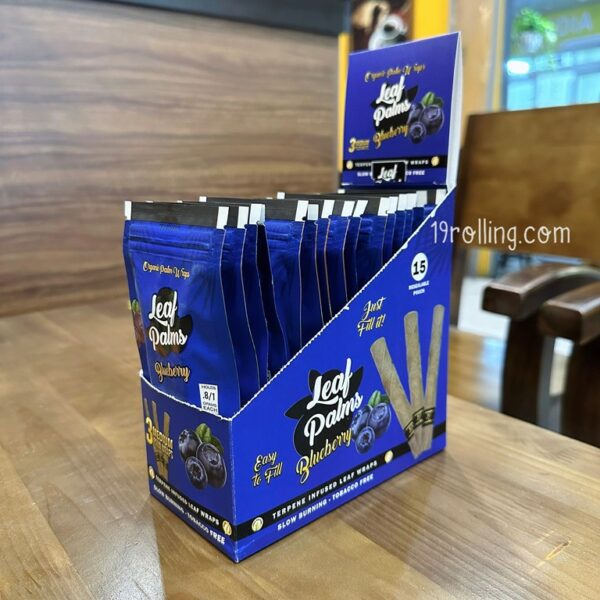 Leaf Palms-Pack-3-Điếu-BlueBerry
