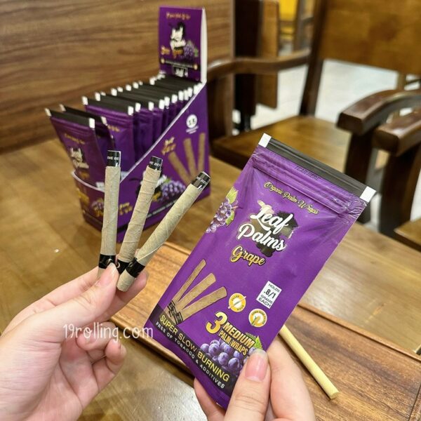 Leaf Palms-Pack-3-Điếu-Grape