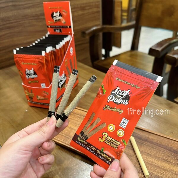 Leaf Palms-Pack-3-Điếu-Strawberry